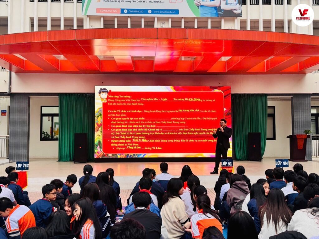 Viết Tiếp Bản Hùng Ca: Diễn Giả Nguyễn Thế Việt Khơi Dậy Lòng Tự Hào Dân Tộc Tại THCS Quang Trung