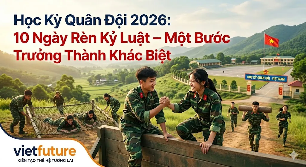 Học Kỳ Quân Đội 2026: 10 Ngày Rèn Kỷ Luật – Một Bước Trưởng Thành Khác Biệt